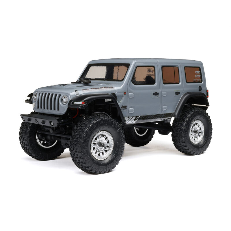 Axial 1/10 SCX24 Jeep Wrangler JLU 4X4 Rock Crawler BR RTR Gray